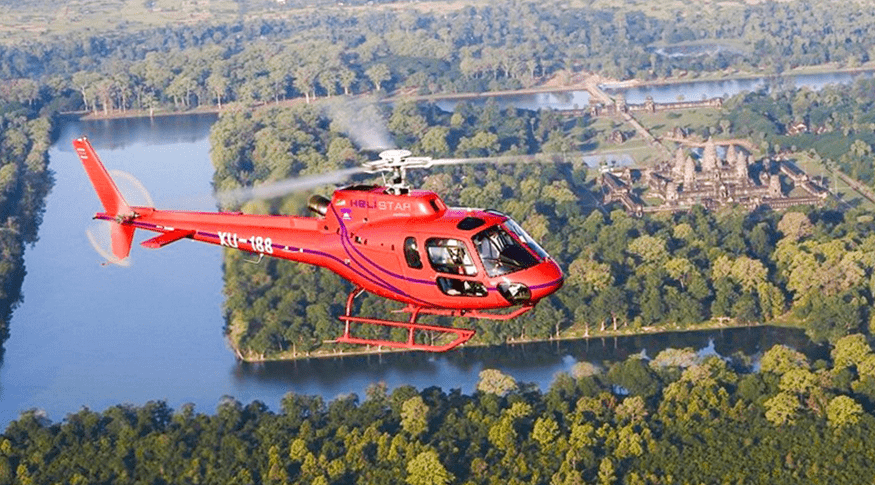 attraction-Cambodia Helicopter Tours - Angkor Wat View.png